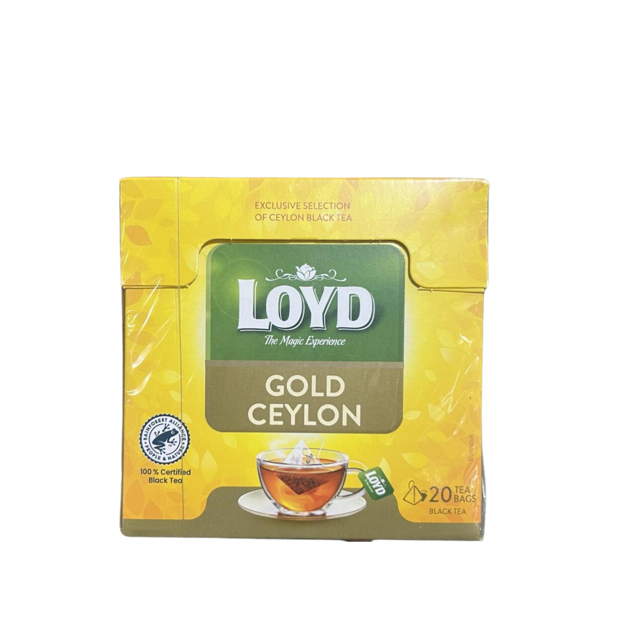 Loyd Gold Ceylon Black Tea 20 Tea Bags Loyd Gold Ceylon Black Tea 20 Tea Bags